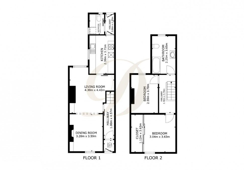 Floorplan for Windleshaw Road, Dentons Green, St Helens, WA10 6TD