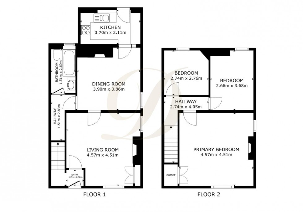 Floorplan for Garswood Road, Ashton In Makerfield, Wigan, WN4 0TZ