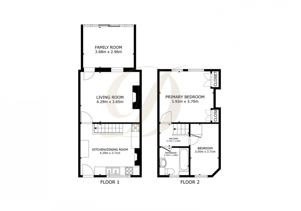 Floorplan for Church Road, Rainford, St Helens