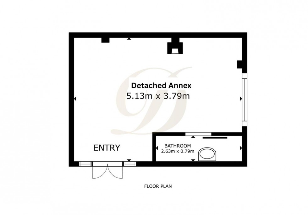 Floorplan for Moss Bank Road, St Helens