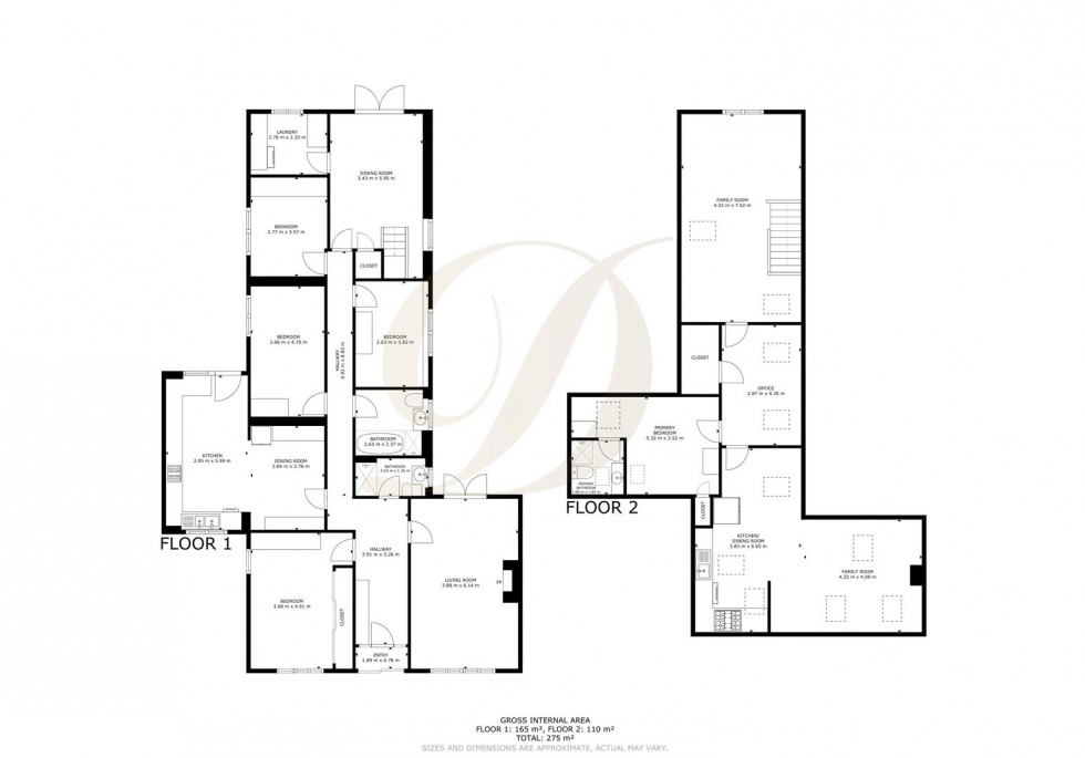 Floorplan for Ash Grove, Rainford, St. Helens