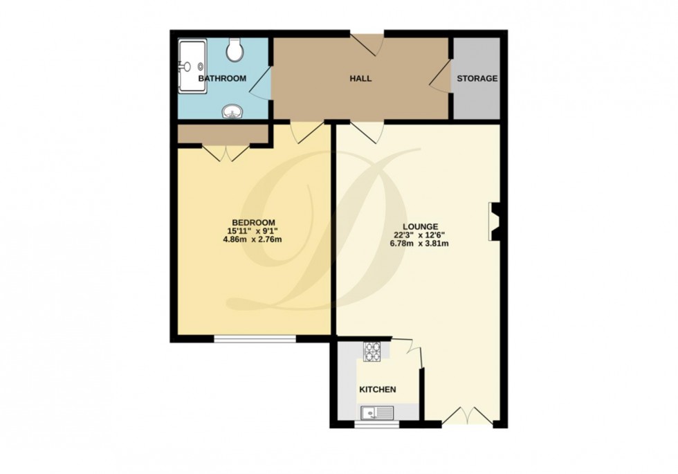 Floorplan for Kiln Lane, Eccleston, St Helens, WA10 4RA