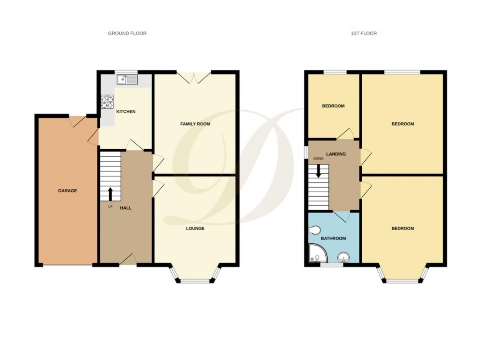 Floorplan for Millbrook Lane, Eccleston, WA10 4QY