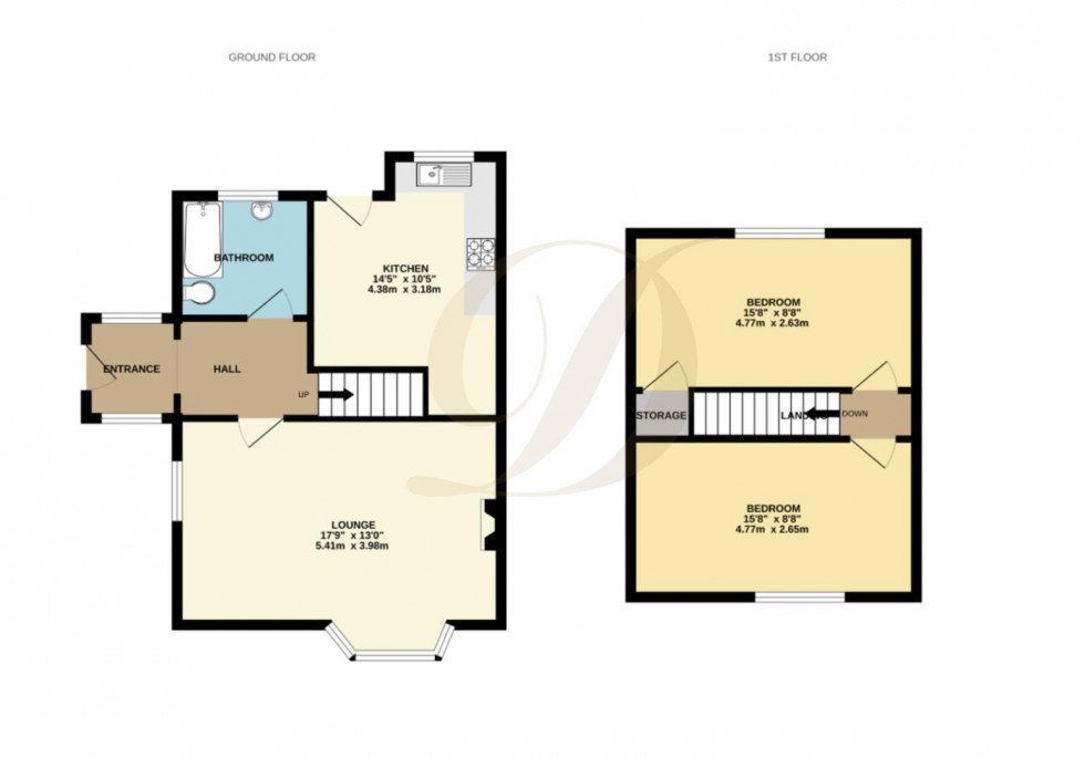 Floorplan for Grimshaw Street, St Helens