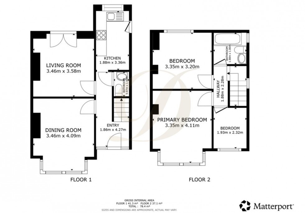 Floorplan for Seaton Grove, St. Helens