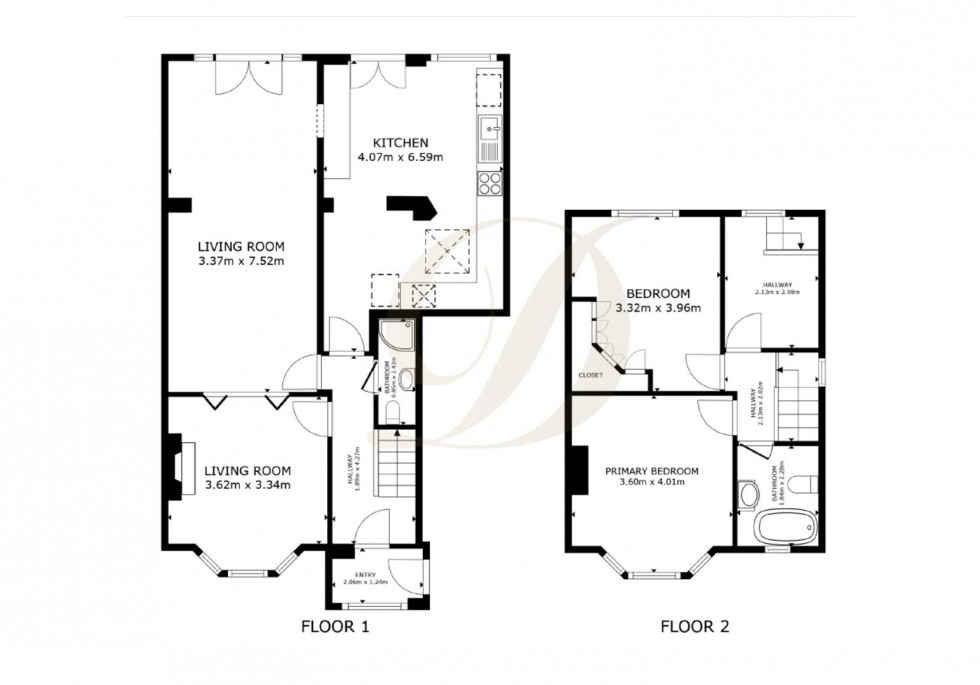 Floorplan for Freckleton Road, St Helens, WA10 3AS
