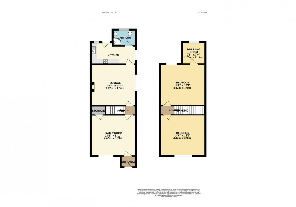 Floorplan for Dunriding Lane, St. Helens