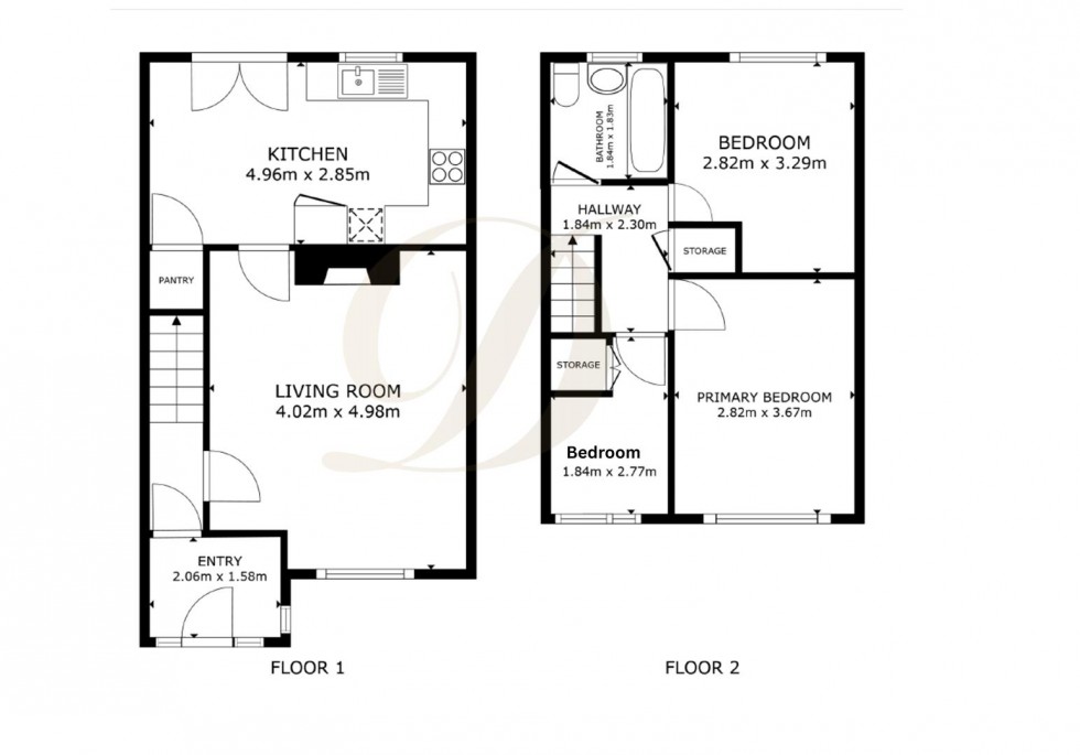 Floorplan for Barwell Avenue, Laffak, St Helens, WA11 9HZ