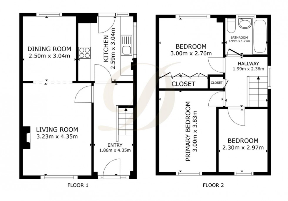 Floorplan for Mayfield Avenue, Sutton Heath, St Helens, WA9 5EH