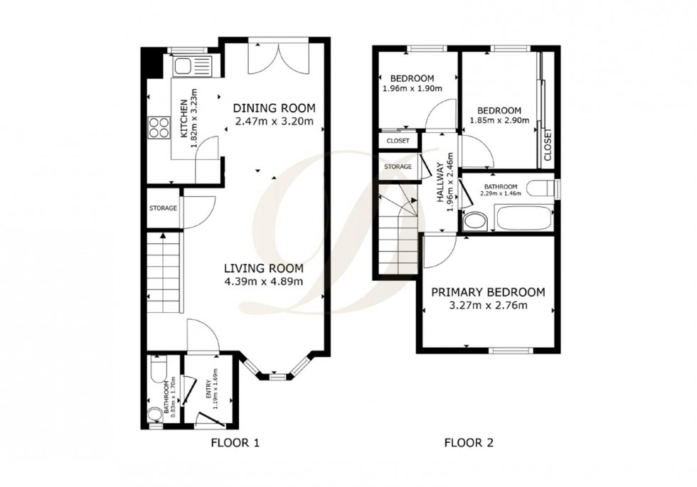 Floorplan for Hartford Road, Eccleston, St Helens, WA10 5QT