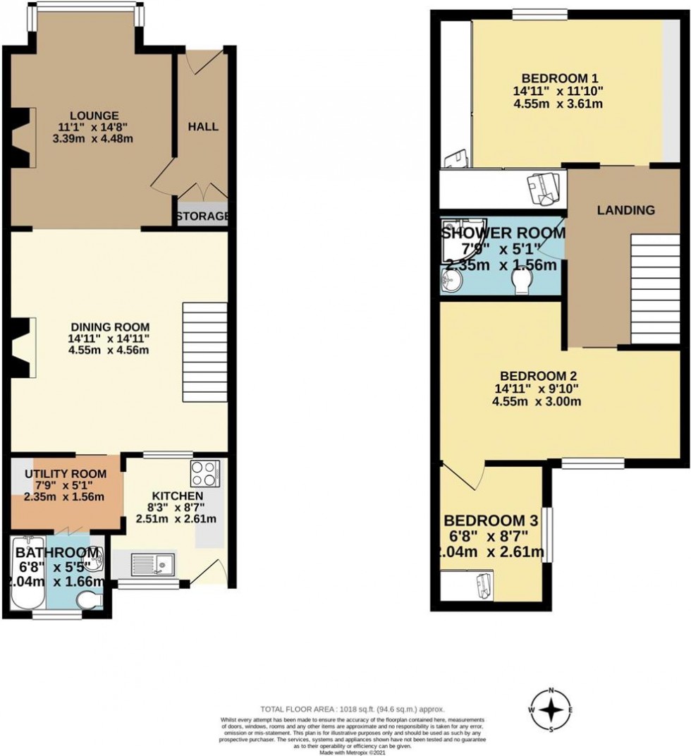 Floorplan for Ormskirk Road, Wigan