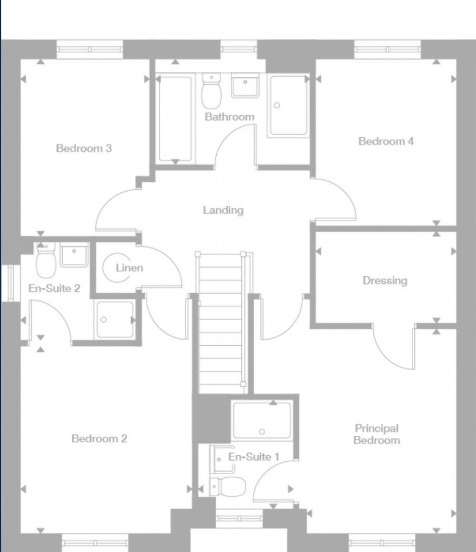Floorplan for Lovat Avenue, Rainford, St. Helens