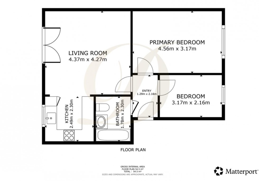Floorplan for Delph Hollow Way, St Helens