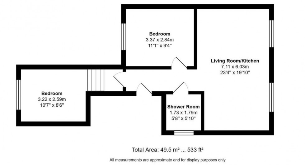 Floorplan for Stanley Street, Southport