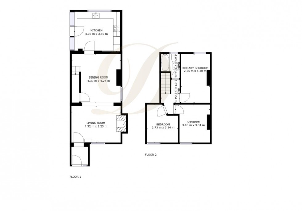 Floorplan for Victoria Street, Rainford, St Helens, WA11 8DA