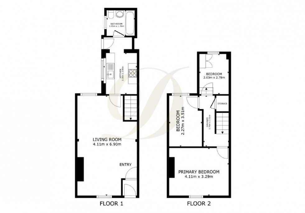 Floorplan for Kitchener Street, Newtown, St Helens, WA10 4LY