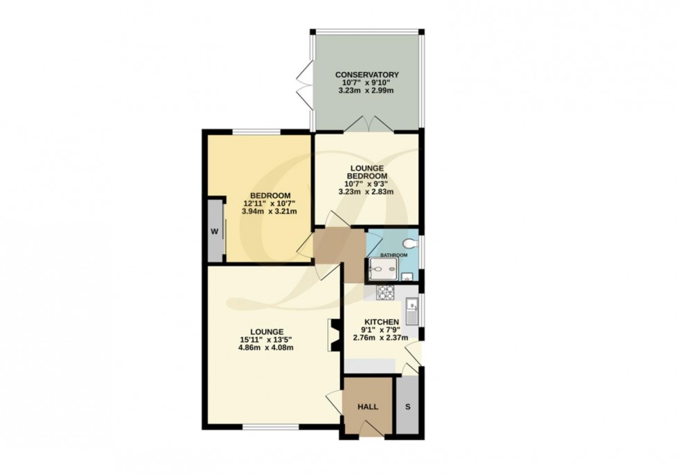 Floorplan for Rufford Road, Rainford, St Helens, WA11 8JX
