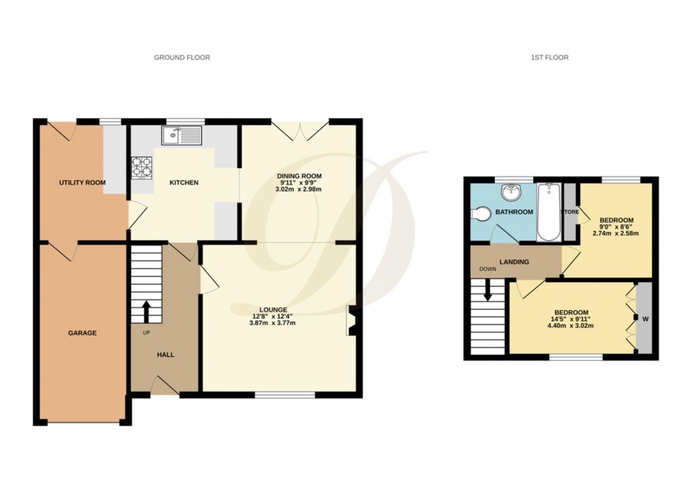 Floorplan for News Lane, Rainford, St Helens