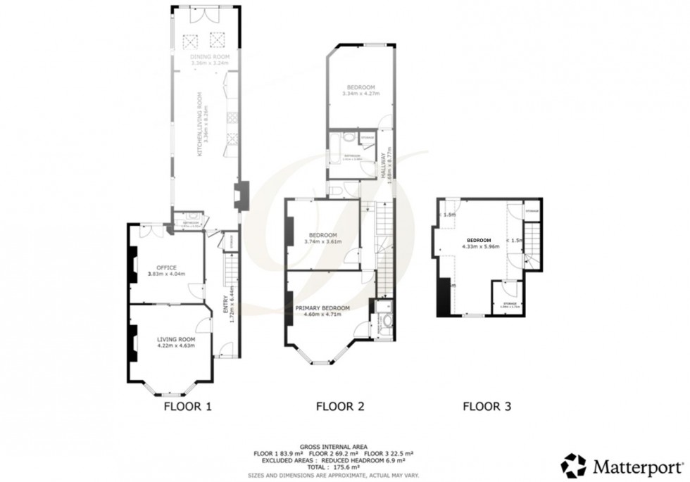 Floorplan for Mill Lane, Southport