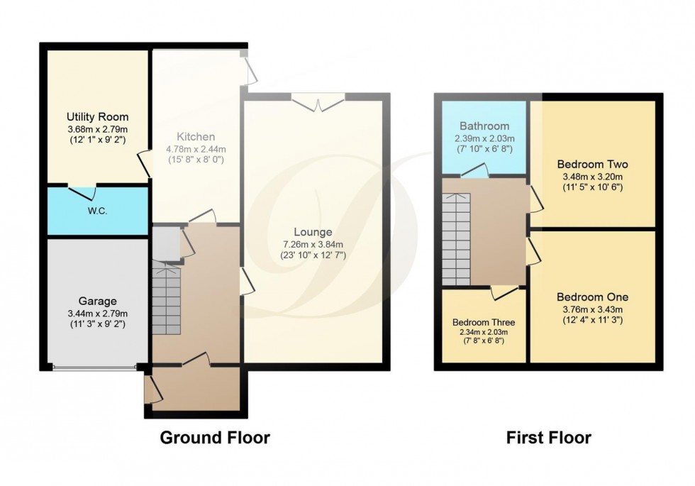 Floorplan for Peebles Avenue, St Helens