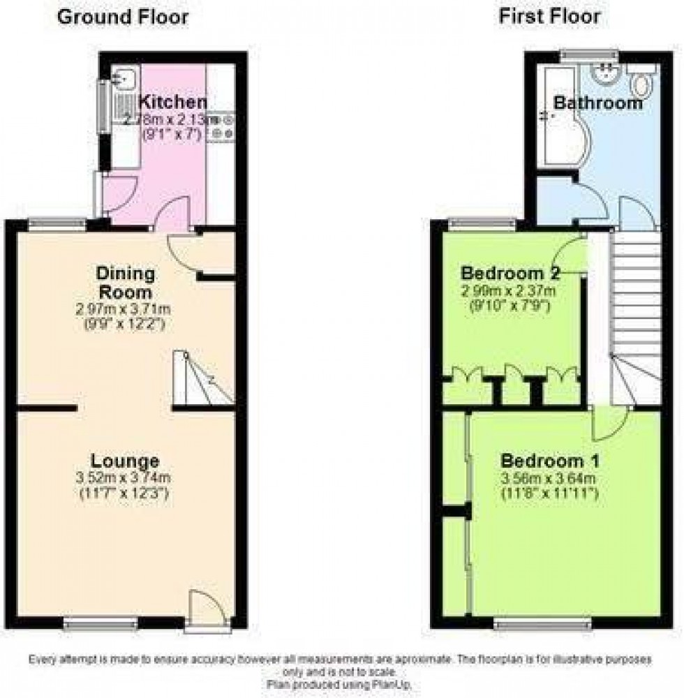 Floorplan for Garnet Street, St. Helens