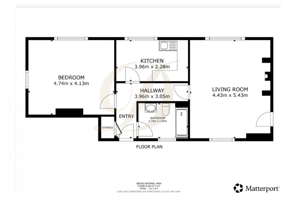 Floorplan for Prestbury Drive, Eccleston, St Helens