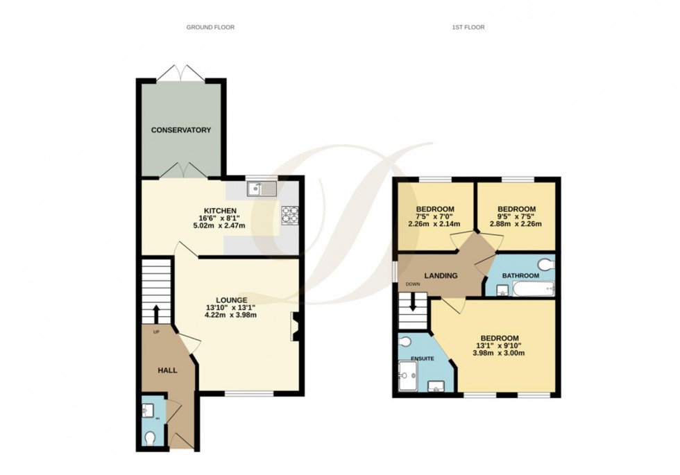 Floorplan for The Rides, Haydock, St Helens, WA11 0GQ