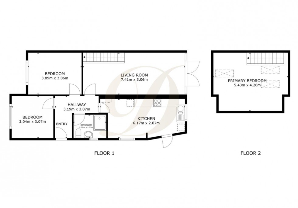 Floorplan for Rookery Drive, Rainford, St Helens, WA11 8BB