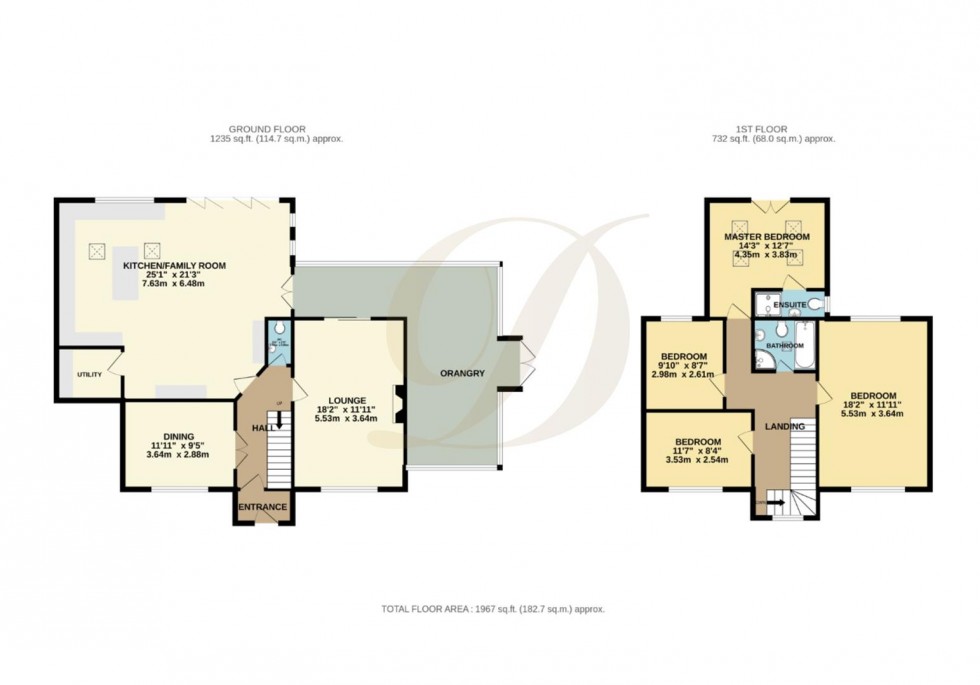 Floorplan for Pasture Lane, Rainford, St Helens, WA11 8PT