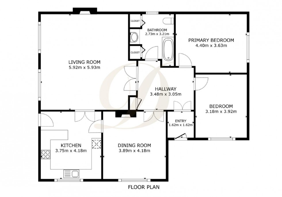 Floorplan for Rivington Road, Newtown, St Helens, WA10 4NF