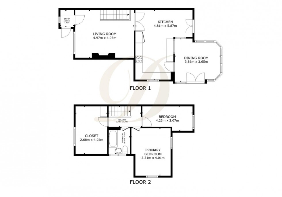 Floorplan for Abbots Way, Billinge, Wigan, WN5 7SB