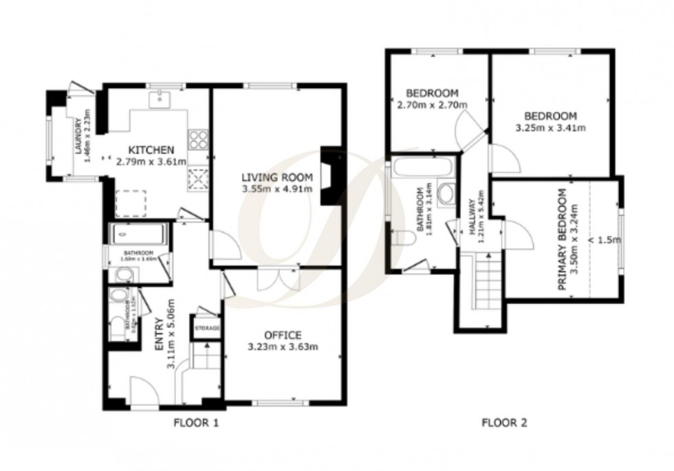 Floorplan for Ellis Road, Billinge, Wigan, WN5 7TR