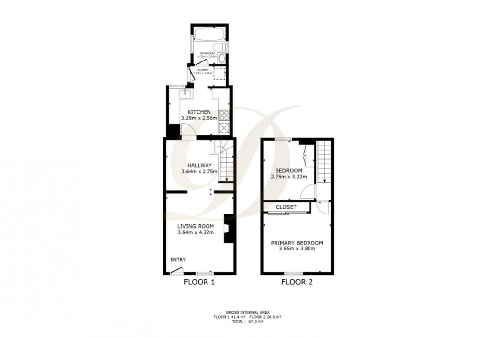 Floorplan for Park Street, Haydock, St Helens